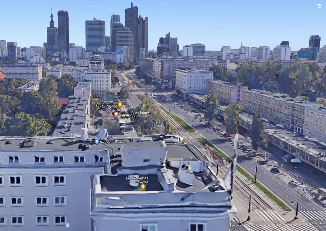 Nowolipki Studio, City Center Skyline View - Warsawstay Екстер'єр фото