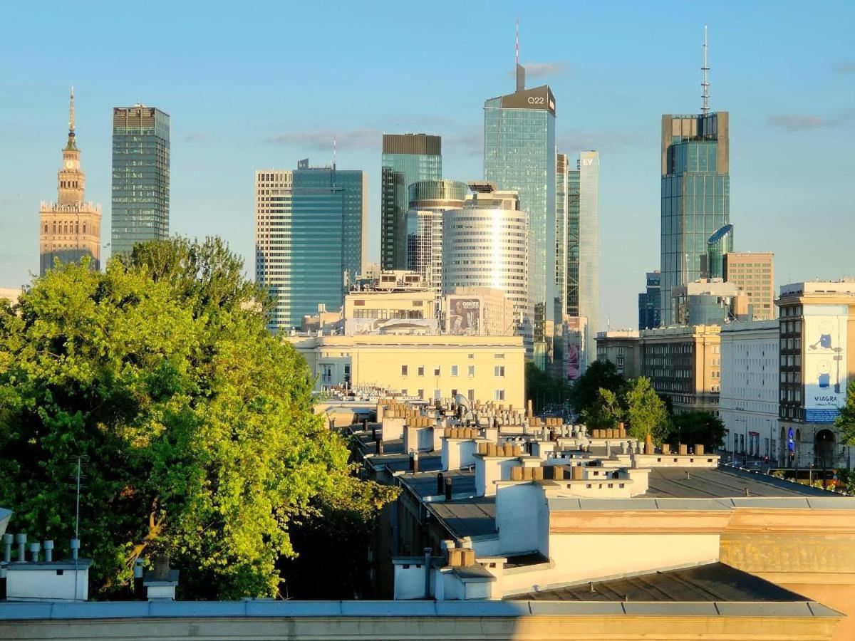 Nowolipki Studio, City Center Skyline View - Warsawstay Екстер'єр фото