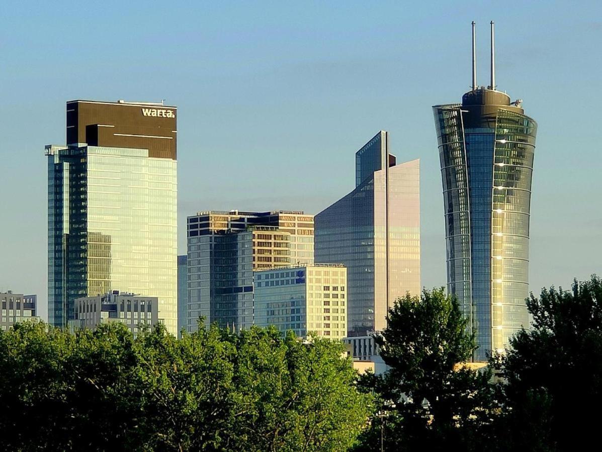 Nowolipki Studio, City Center Skyline View - Warsawstay Екстер'єр фото